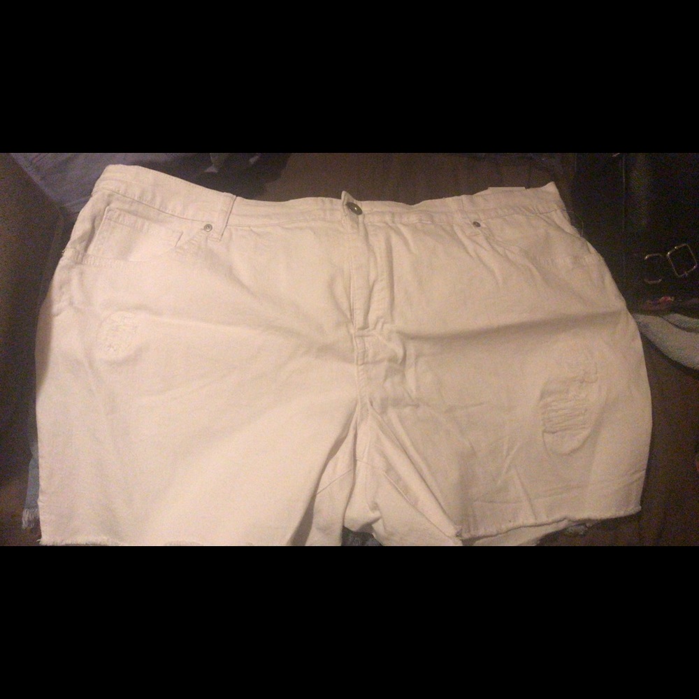 White Shorts